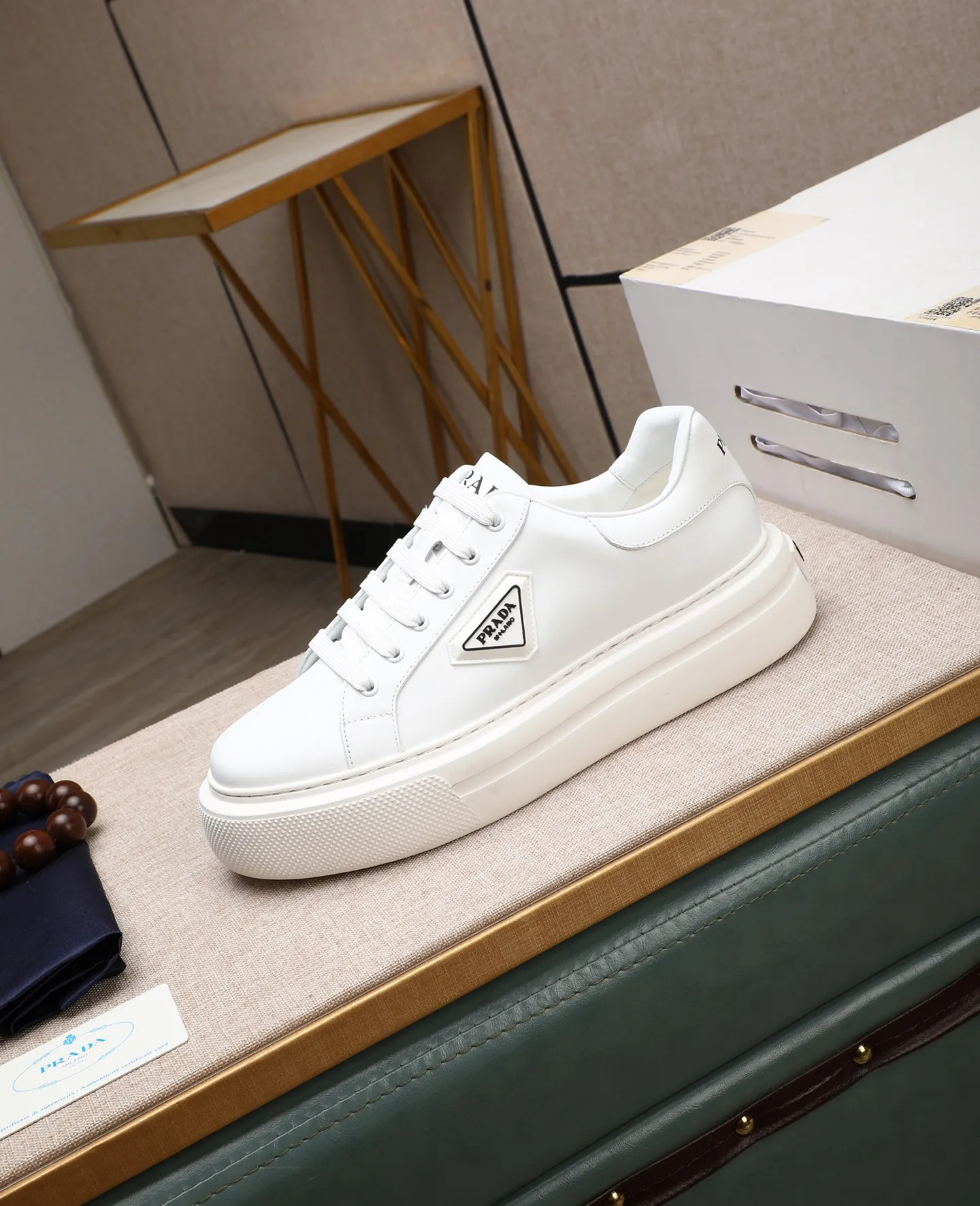 Men's shoes 💰580 [PRADA] Popular items in men's shoe counters, synchronized with the official website, high-quality shipments ✔️Original cowhide + cowhide lining, 1🆚1 replica, original original outsole, 38-45 (customized for 45, non-refundable)